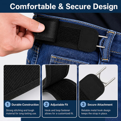Invisible Comfort Elastic Stretch Belt